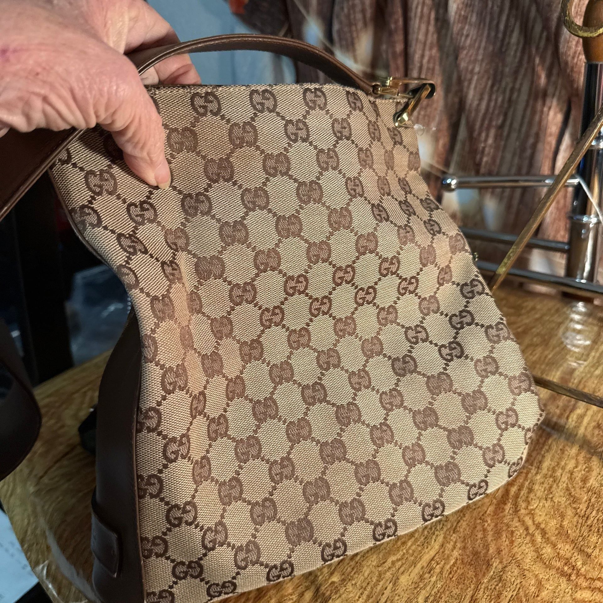 91761 Gg Canvas Hobo,